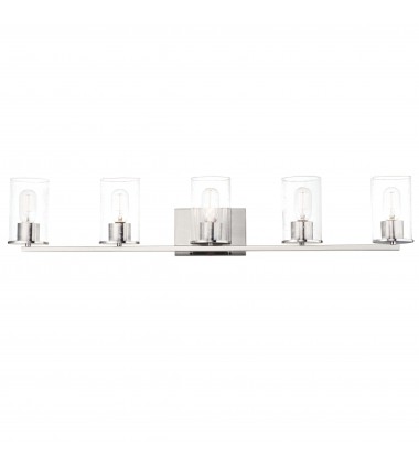  Sleek 5-Light Bath Vanity-(11845CDSN)-Maxim