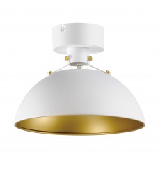  Dawn Flush Mount-(12040WTSBR)-Maxim
