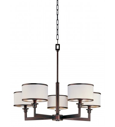  Nexus 5-Light Chandelier-(12055WTOI)-Maxim