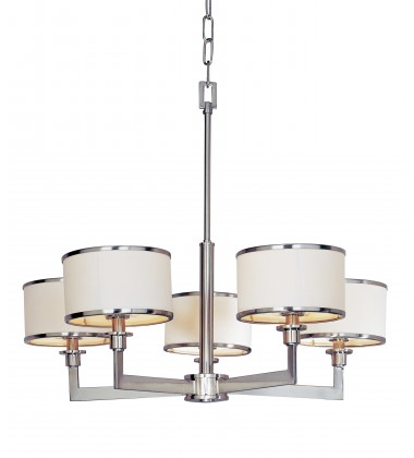  Nexus 5-Light Chandelier-(12055WTSN)-Maxim