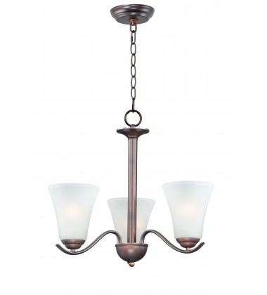  Vital 3-Light Chandelier-(12073FTOI)-Maxim