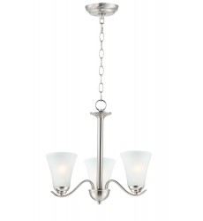  Vital 3-Light Chandelier-(12073FTSN)-Maxim