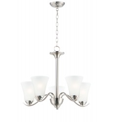  Vital 5-Light Chandelier-(12075FTSN)-Maxim
