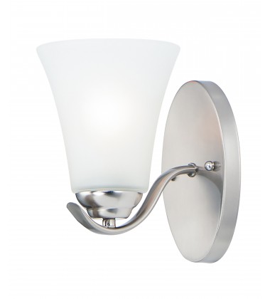 Vital 1-Light Wall Sconce-(12081FTSN)-Maxim Vital 1-Light Wall Sconce-(12081FTSN)-Maxim