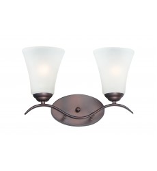  Vital 2-Light Bath Vanity-(12082FTOI)-Maxim