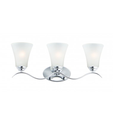 Vital 3-Light Bath Vanity-(12083FTPC)-Maxim Vital 3-Light Bath Vanity-(12083FTPC)-Maxim