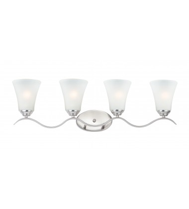 Vital 4-Light Bath Vanity-(12084FTSN)-Maxim Vital 4-Light Bath Vanity-(12084FTSN)-Maxim