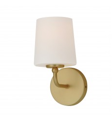  Bristol 1-Light Sconce-(12091SWSBR)-Maxim