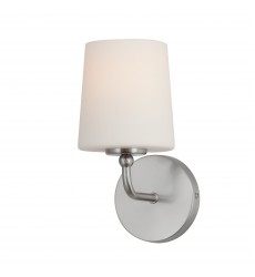  Bristol 1-Light Sconce-(12091SWSN)-Maxim