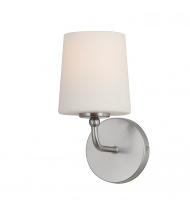  Bristol 1-Light Sconce-(12091SWSN)-Maxim
