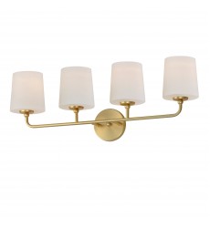  Bristol 4-Light Bath Vanity-(12094SWSBR)-Maxim