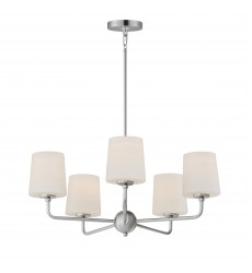 Bristol 5-Light Chandelier-(12095SWSN)-Maxim  Bristol 5-Light Chandelier-(12095SWSN)-Maxim