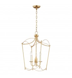 Plumette 3-Light Pendant-(12163GL)-Maxim Plumette 3-Light Pendant-(12163GL)-Maxim