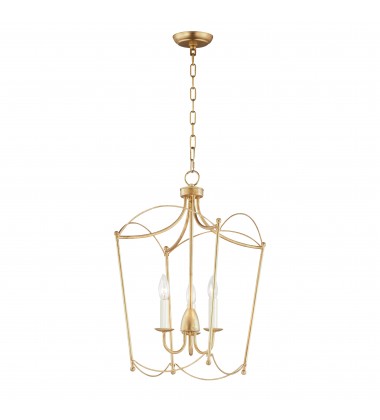  Plumette 3-Light Pendant-(12163GL)-Maxim