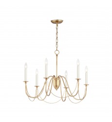  Plumette 6-Light Chandelier-(12166GL)-Maxim