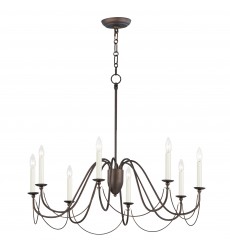  Plumette 8-Light Chandelier-(12168CHB)-Maxim