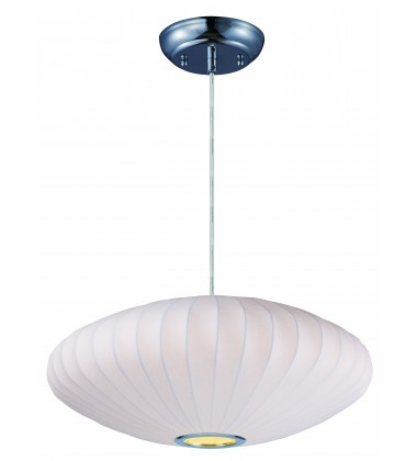  Cocoon 1-Light Pendant-(12190WTPC)-Maxim
