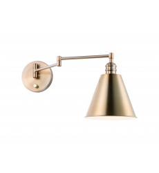  Library 1-Light Wall Sconce Horizontal Swing Arm-(12220HR)-Maxim