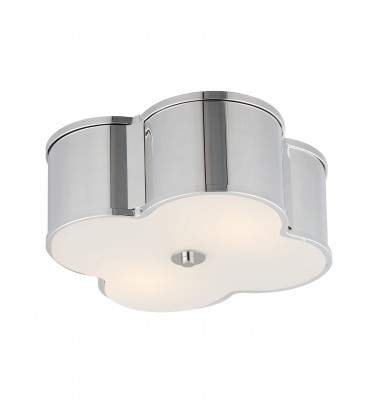  Clover 2-Light Flush Mount-(12247WTPN)-Maxim