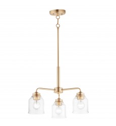 Acadia 3-Light Semi-Flush Mount/Chandelier-(12260CDHR)-Maxim  Acadia 3-Light Semi-Flush Mount/Chandelier-(12260CDHR)-Maxim