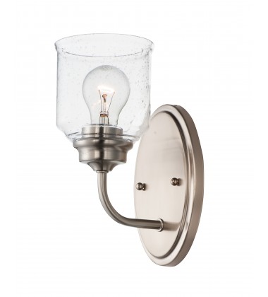  Acadia 1-Light Wall Sconce-(12261CDSN)-Maxim