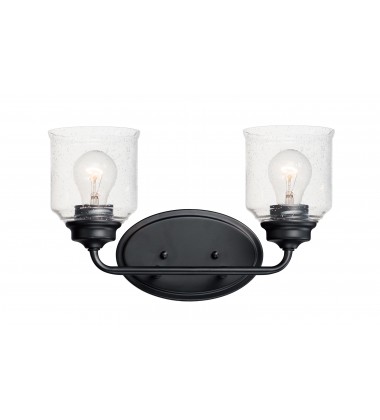  Acadia 2-Light Bath Vanity-(12262CDBK)-Maxim