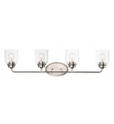Acadia 4-Light Bath Vanity-(12264CDSN)-Maxim  Acadia 4-Light Bath Vanity-(12264CDSN)-Maxim
