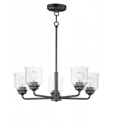  Acadia 5-Light Chandelier-(12266CDBK)-Maxim