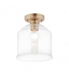  Acadia 1-Light Semi-Flush Mount-(12270CDHR)-Maxim