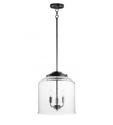  Acadia 3-Light Pendant-(12273CDBK)-Maxim