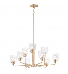 Acadia 9-Light Chandelier-(12277CDHR)-Maxim  Acadia 9-Light Chandelier-(12277CDHR)-Maxim