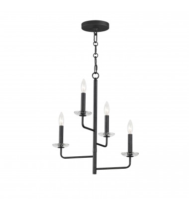 Madeira 4-Light Chandelier-(12324TCAR)-Maxim  Madeira 4-Light Chandelier-(12324TCAR)-Maxim