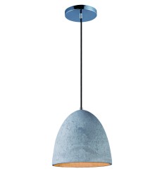 Crete 1-Light LED Pendant-(12397GYPC)-Maxim Crete 1-Light LED Pendant-(12397GYPC)-Maxim