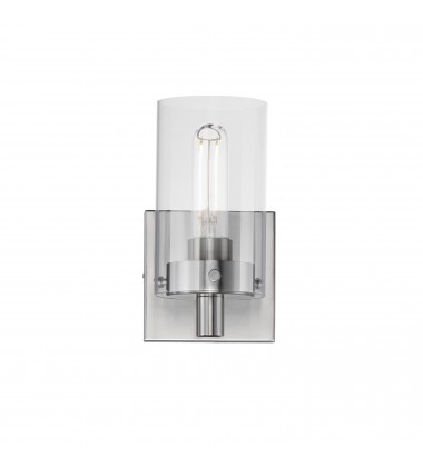  Pinn 1-Light Sconce-(12401CLSN)-Maxim
