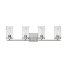  Pinn 4-Light Bath Vanity-(12404CLSN)-Maxim