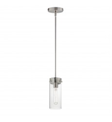  Pinn 1-Light Mini Pendant-(12406CLSN)-Maxim