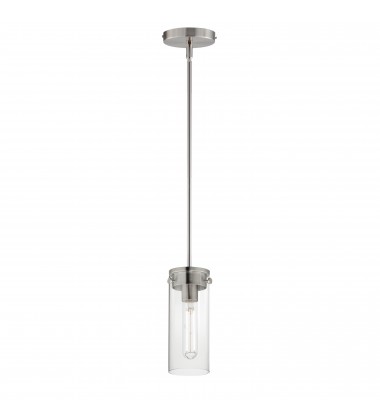  Pinn 1-Light Mini Pendant-(12406CLSN)-Maxim