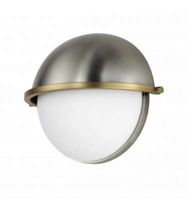  Duke Half Sconce-(12418SWSNSBR)-Maxim