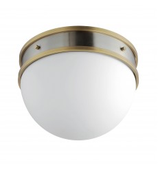  Duke 1-Light Flush Mount-(12419SWSNSBR)-Maxim