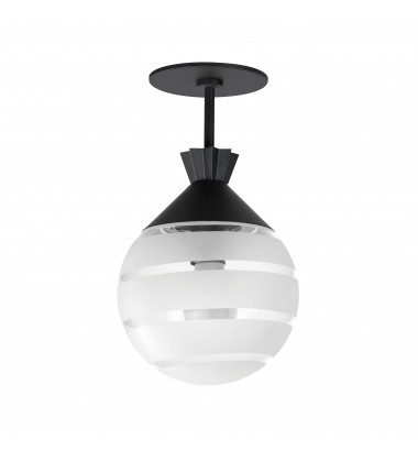  Copacabana Semi-Flush/Pendant-(12441CLFTBK)-Maxim