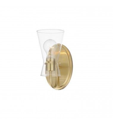  Ava 1-Light Wall Sconce-(12481CLNAB)-Maxim