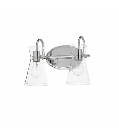  Ava 2-Light Bath Vanity-(12482CLPC)-Maxim
