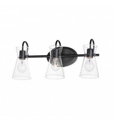 Ava 3-Light Bath Vanity-(12483CLBK)-Maxim  Ava 3-Light Bath Vanity-(12483CLBK)-Maxim