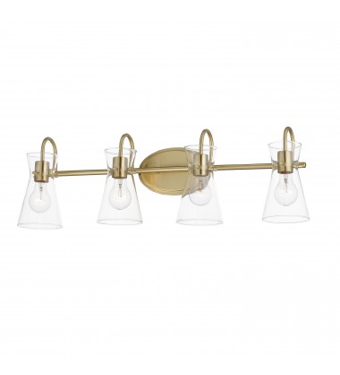  Ava 4-Light Bath Vanity-(12484CLNAB)-Maxim