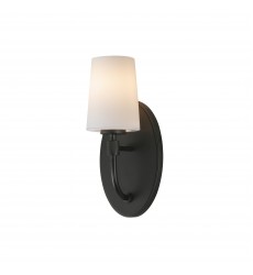 Durham 1-Light Sconce-(12691WTBK)-Maxim  Durham 1-Light Sconce-(12691WTBK)-Maxim