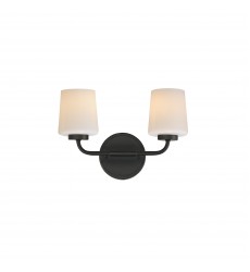 Durham 2-Light Sconce-(12692WTBK)-Maxim  Durham 2-Light Sconce-(12692WTBK)-Maxim