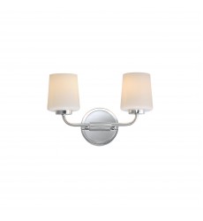 Durham 2-Light Sconce-(12692WTPC)-Maxim  Durham 2-Light Sconce-(12692WTPC)-Maxim