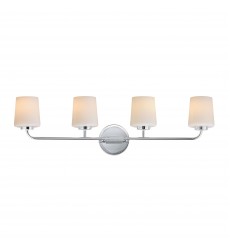 Durham 4-Light Bath Vanity-(12694WTPC)-Maxim Durham 4-Light Bath Vanity-(12694WTPC)-Maxim