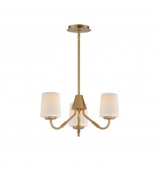  Durham 3-Light Chandelier-(12695WTNAB)-Maxim