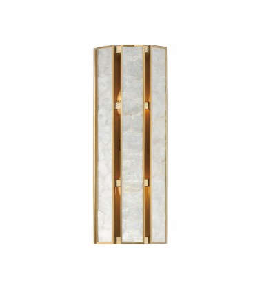 Miramar 2-Light Wall Sconce-(12801CZNAB)-Maxim  Miramar 2-Light Wall Sconce-(12801CZNAB)-Maxim